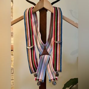 Rainbow suspenders